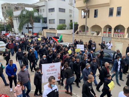 صور وفيديو من تظاهرات جلجولية وام الفحم